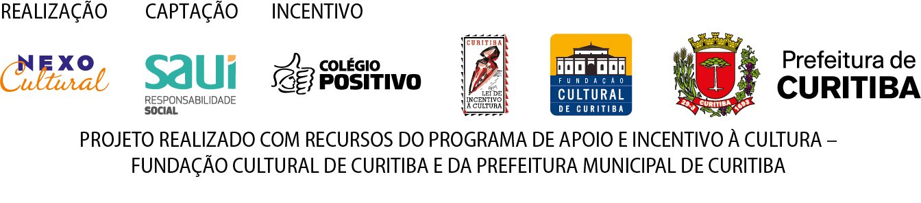 Logos dos apoiadores e parceiros